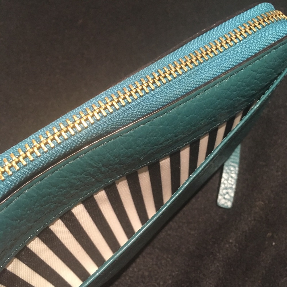 Kate Spade teal colored wallet